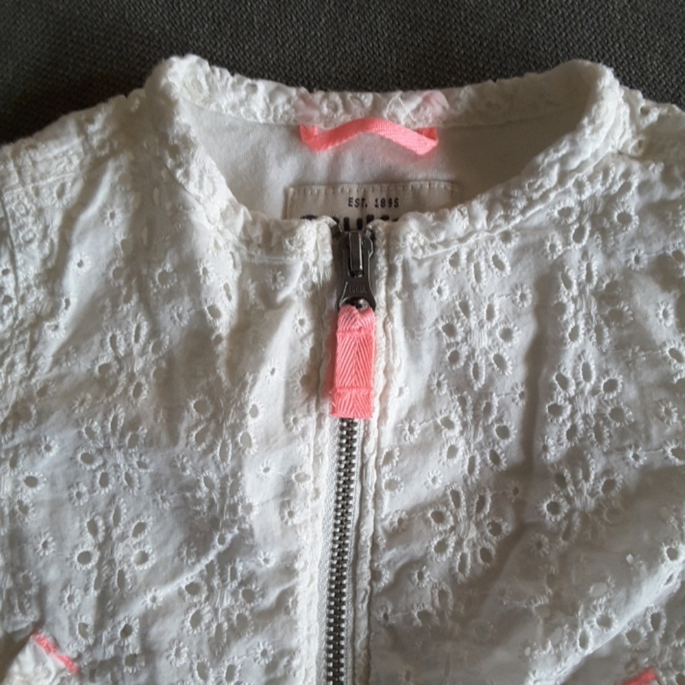 White eyelet Jacket - Picture 2 of 4